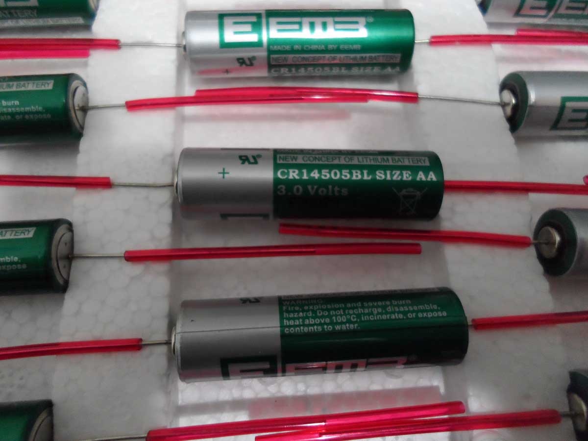 CR14505BL-AX       Battery Lithium 3.0V, 1800mAh